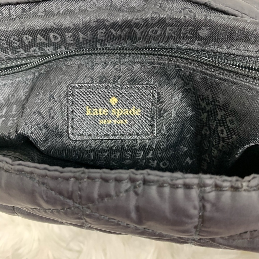 Kate Spade Quilted Flap Purse – Black – Convertible Shoulder/Handbag - Picture 4 of 8